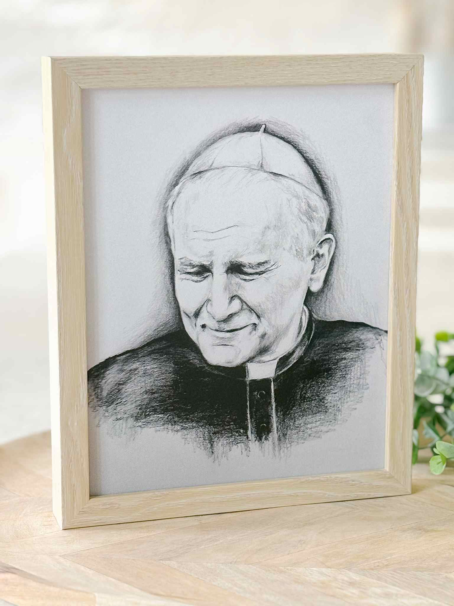 Saint John Paul II Print - Religious Wall Art for Home, Church & Office Decor - Inspirational Catholic Gift