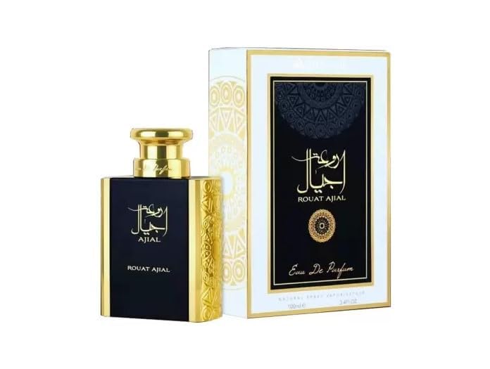 DURJA Rouat Ajial Eau de Parfum for Men & Women - 100ml Long-Lasting Luxury Fragrance | Perfect for Date Night, Office & Special Occasions