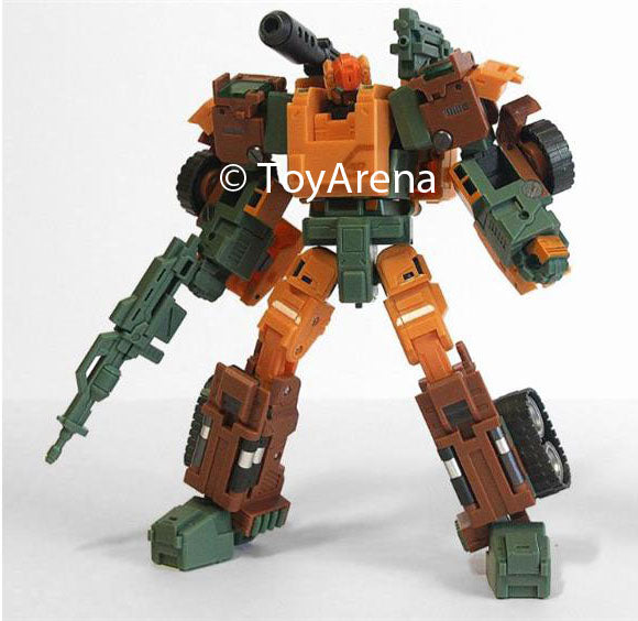 Fansproject Warbot WB 004 Revolver Core Transformers Action Figure - Collectible Robot Toy for Adults & Kids - Perfect for Display, Play and Transformers Fans Collection