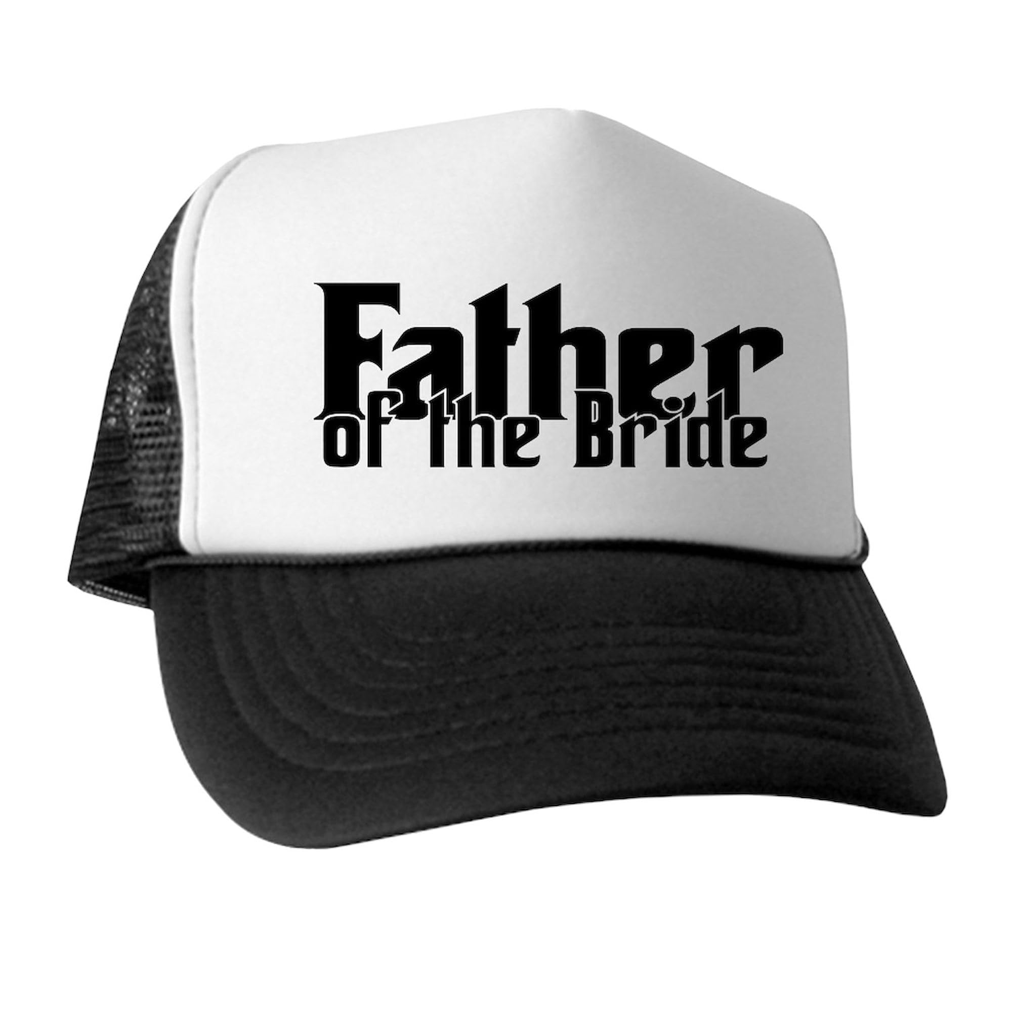 Father of The Bride Adjustable Snapback Trucker Hat - Perfect for Weddings, Parties & Casual Wear | CafePress