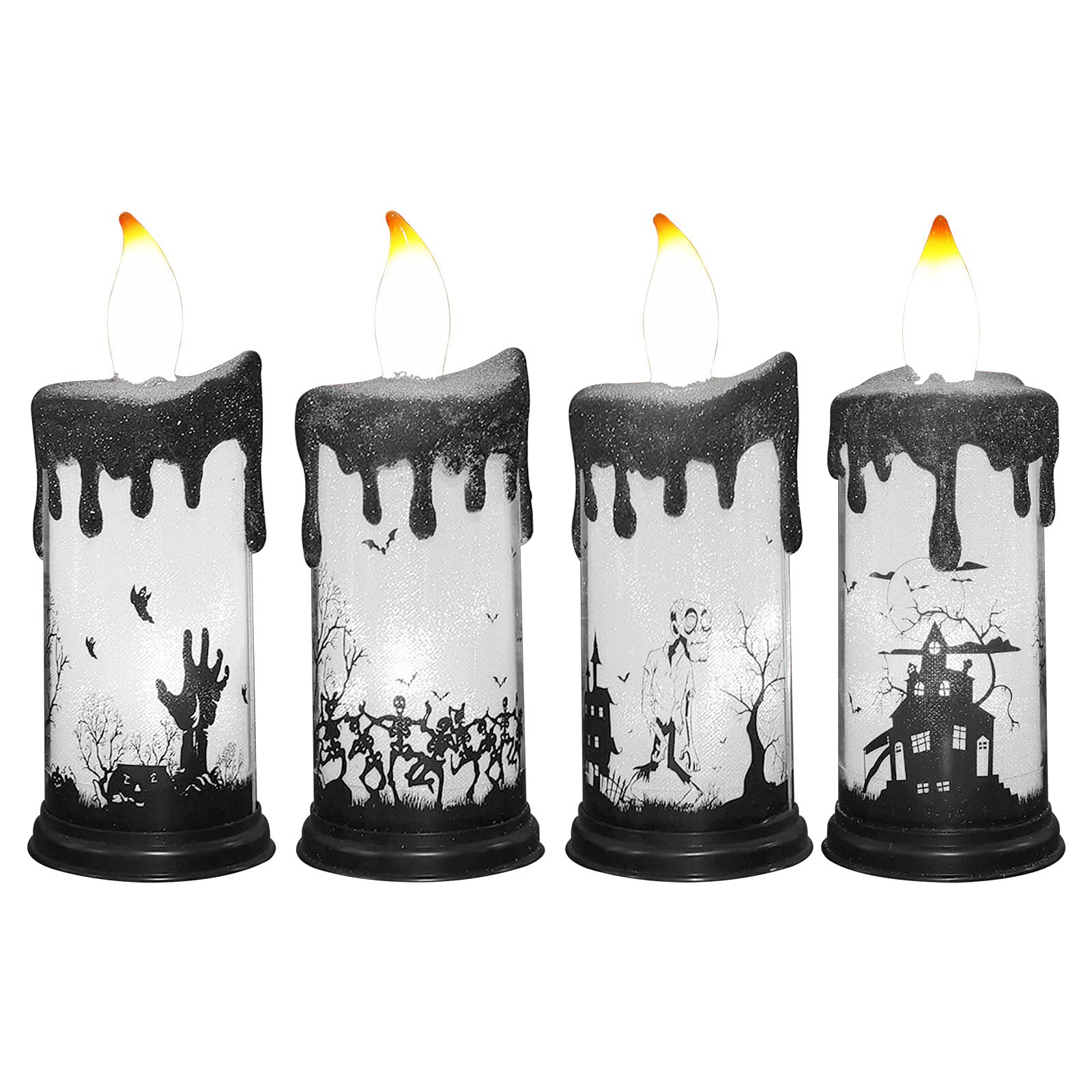 Halloween Pumpkin Hanging Lamp - Spooky LED Party Decor, Modern Candle Holder for Home, Outdoor & Indoor Decorations - Perfect for Halloween Parties, Porch Decor & Trick-or-Treat Night