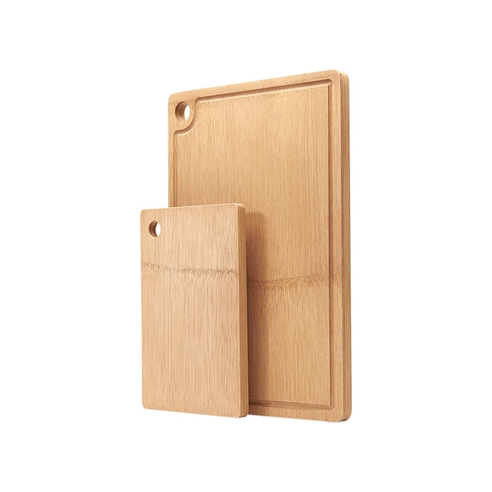 Premium Bamboo Cutting Board Set - Eco-Friendly Kitchen Chopping Board for Fruits, Vegetables, and Meat - Non-Slip Durable Wooden Cutting Boards for Home Cooking and Meal Prep