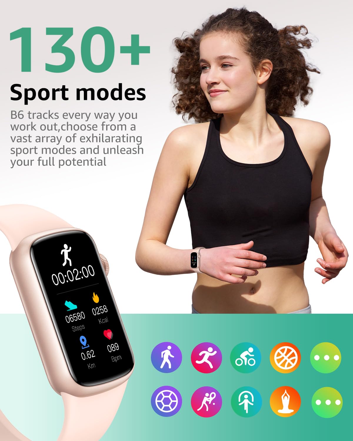 IMFRCHCS Fitness Tracker Smart Watch - 1.47