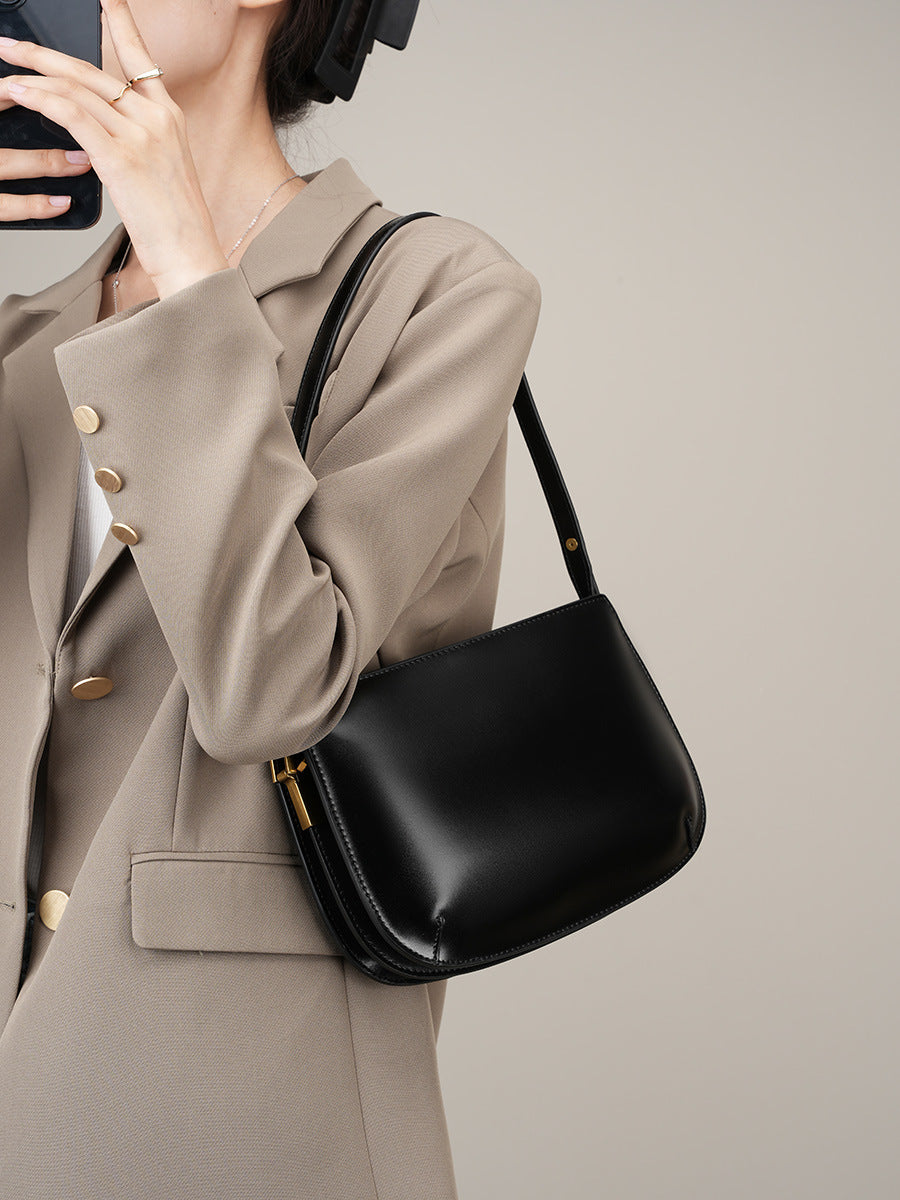 Compact Everyday Shoulder Bag for Women - Lightweight Crossbody Purse with Adjustable Strap, Perfect for Work, Travel & Shopping | Fashionable & Functional Accessory