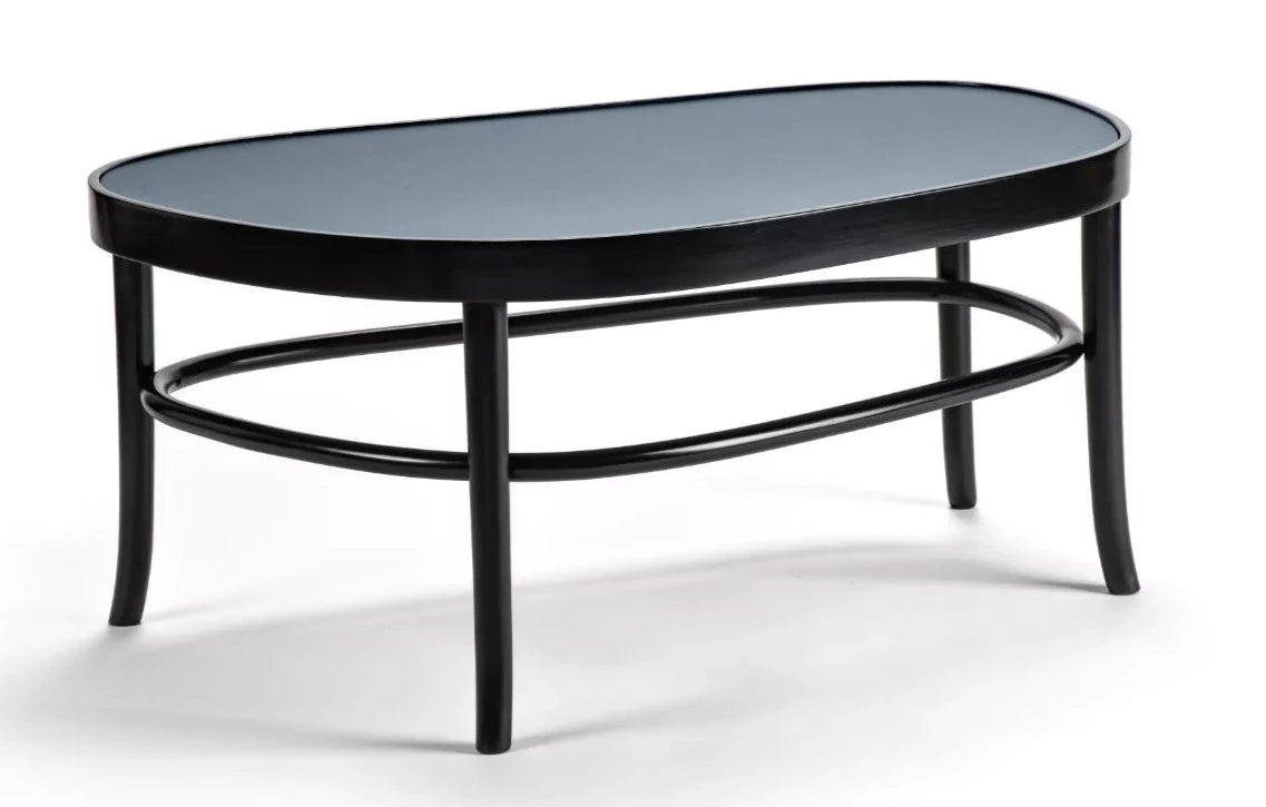 Peer A Bentwood Coffee Table by GTV - Modern Round Wooden Coffee Table for Living Room, Lounge & Office - Perfect for Home Decor & Small Space Furniture