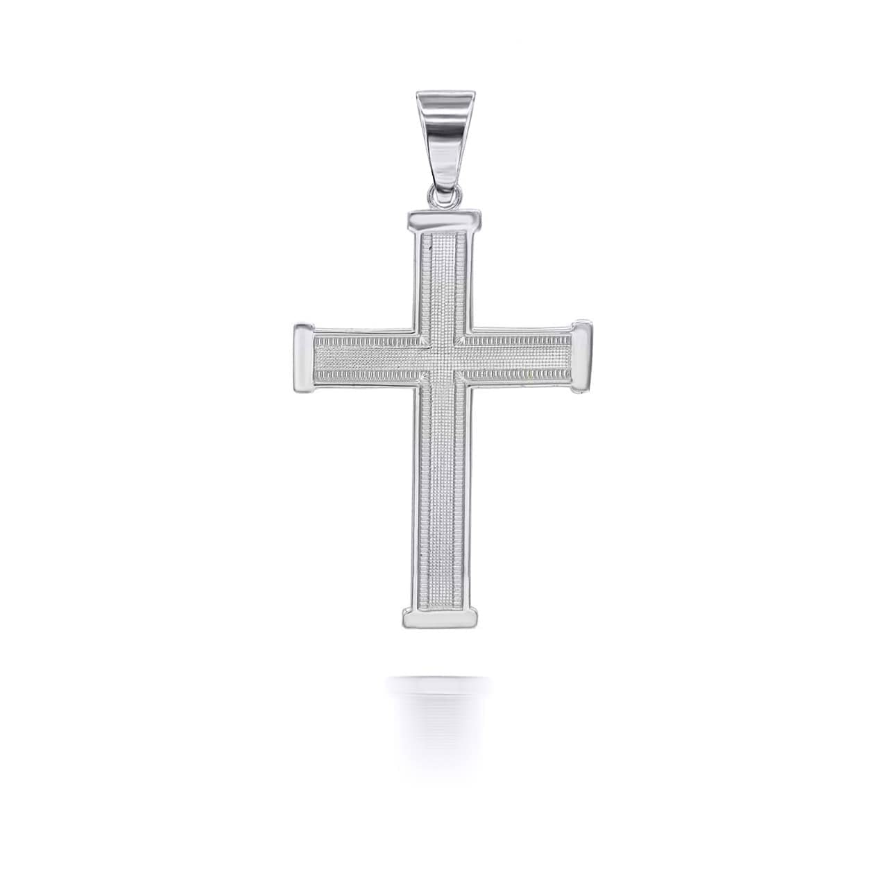 Minimalist Sterling Silver Cross Pendant Necklace - Elegant & Durable Jewelry for Everyday Wear, Gifts & Special Occasions