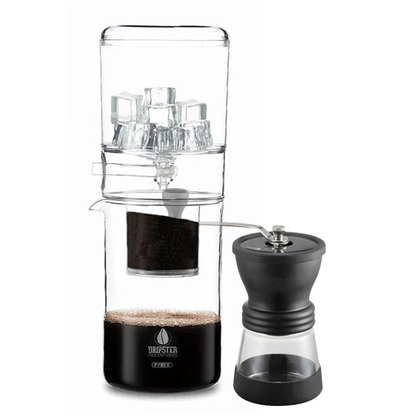 Premium Dripster Cold Brew Coffee Maker - Slow Steep for Smooth, Low-Acid Coffee - Perfect for Home, Office & Outdoor Use