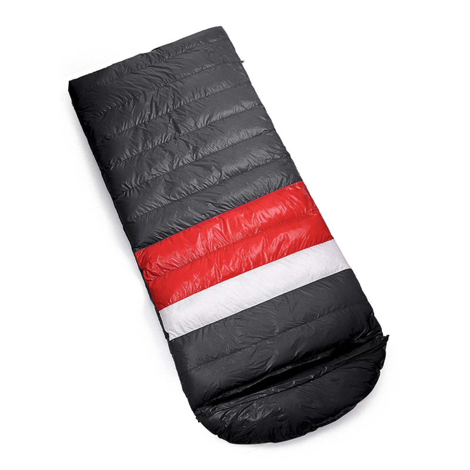 Ultralight White Duck Down Sleeping Bag for Camping & Backpacking - Waterproof Envelope Design with Compression Sack - Perfect for Outdoor Adventures, Hiking & Cold Weather Camping