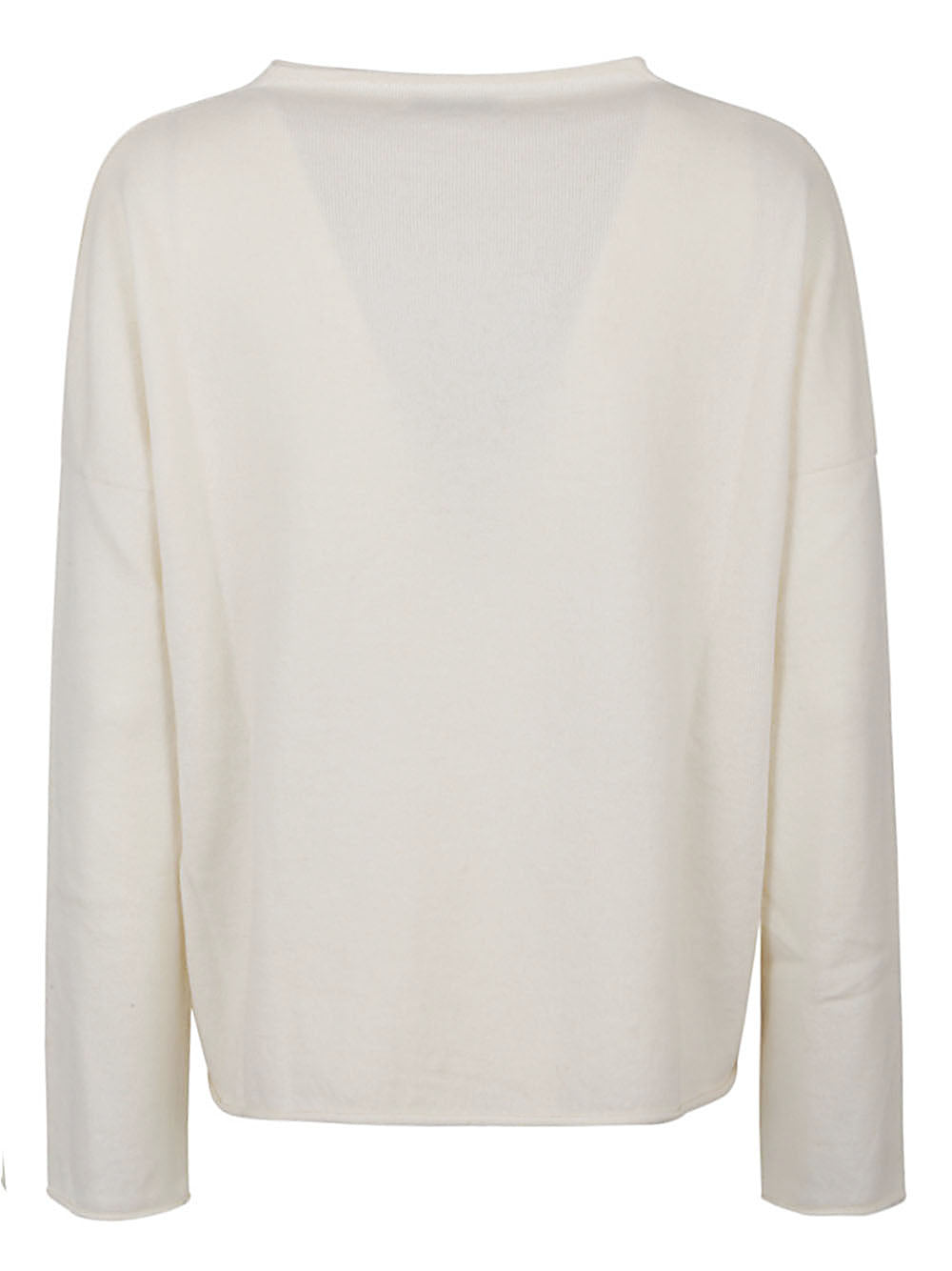 BE YOU Women's White Sweaters - Soft & Cozy Knit Pullover for Casual Wear & Winter Outfits