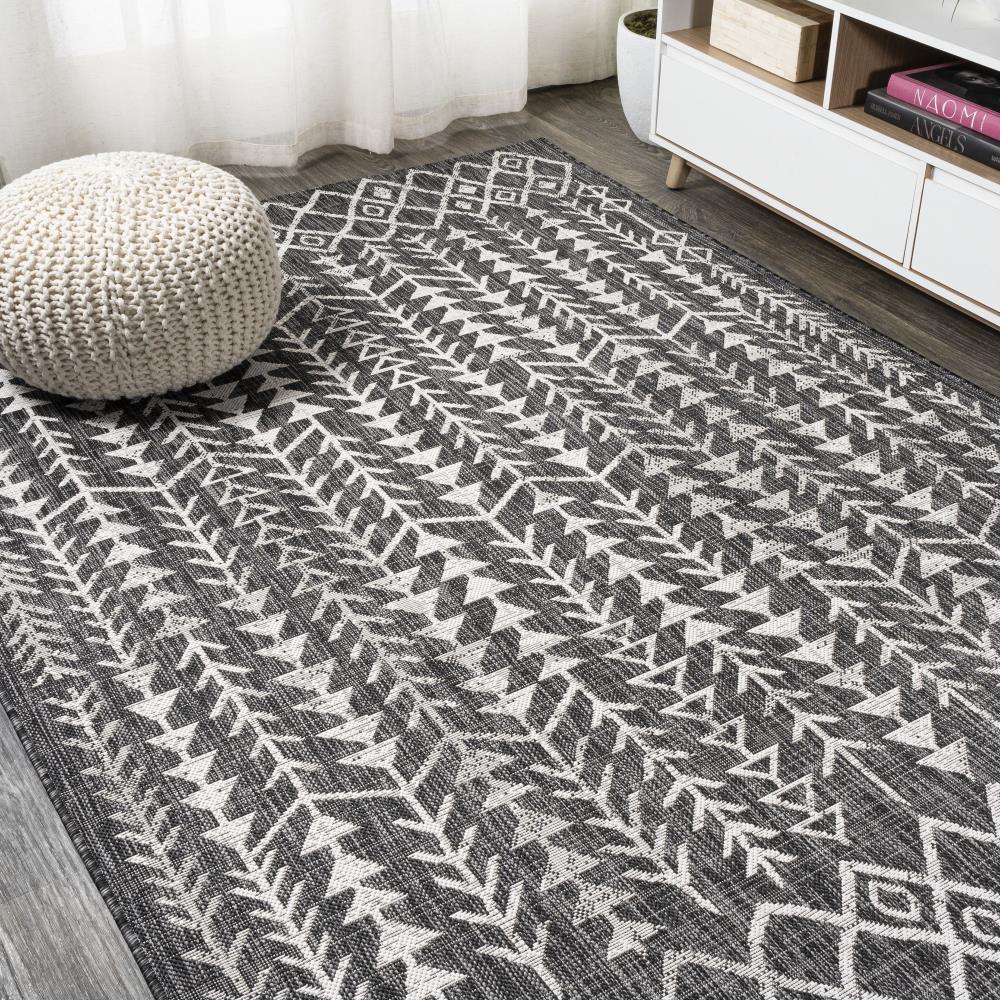 Tokay Bohemian Geometric Indoor/Outdoor Area Rug - Non-Slip Modern Boho Rug for Living Room, Bedroom, Patio & Dorm Decor