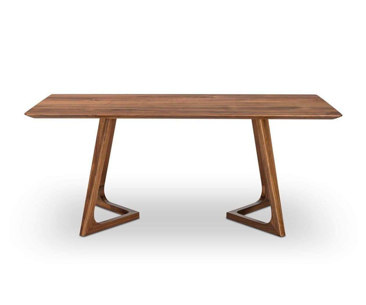 Cress 71 Dining Table - Modern Wooden Kitchen Table for 6 - Perfect for Family Meals & Dinner Parties