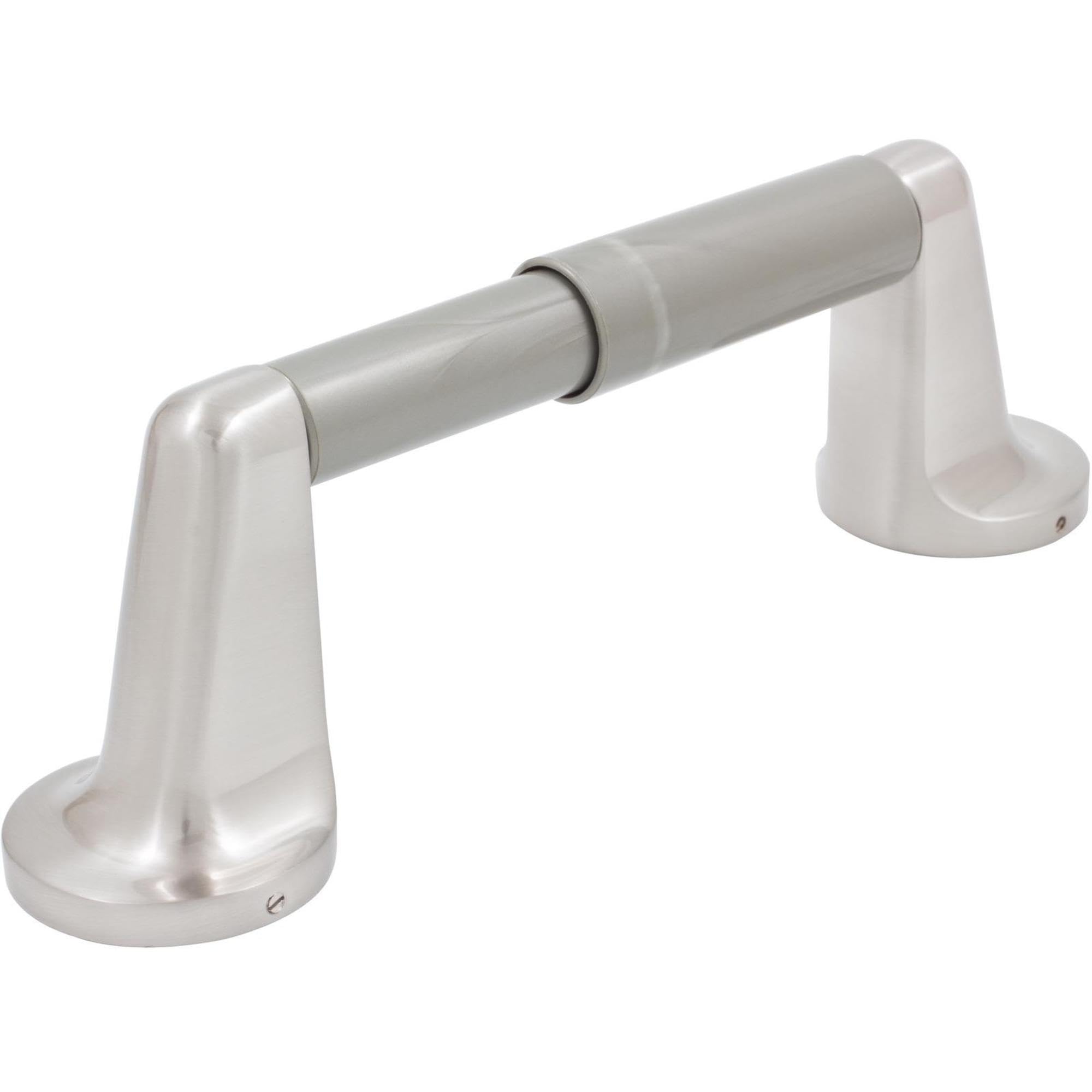 Stone Harbor Hardware Satin Nickel Paper Holder - Elegant Bathroom & Office Organizer for Toilet Paper, Towels, and Napkins