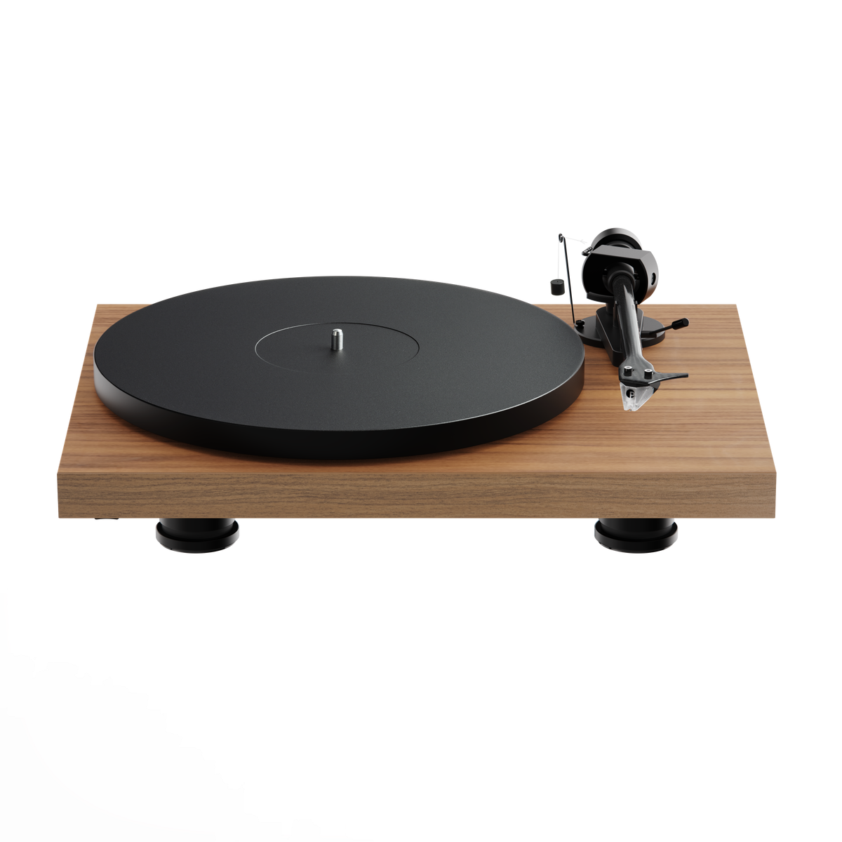 Pro-Ject Debut EVO 2 High-Fidelity Belt-Drive Turntable with Carbon Fiber Tonearm - Perfect for Vinyl Enthusiasts & Home Audio Systems