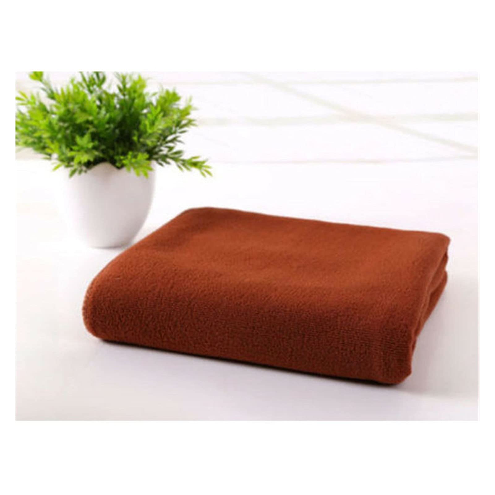 Flyafish 10-Pack Microfiber Beach Towels 70x140cm - Super Absorbent, Quick-Dry, Soft Swimming & Bath Towels for Pool, Gym, Travel (Coffee Color) - Perfect for Beach Vacation, Yoga, Spa & Outdoor Activities