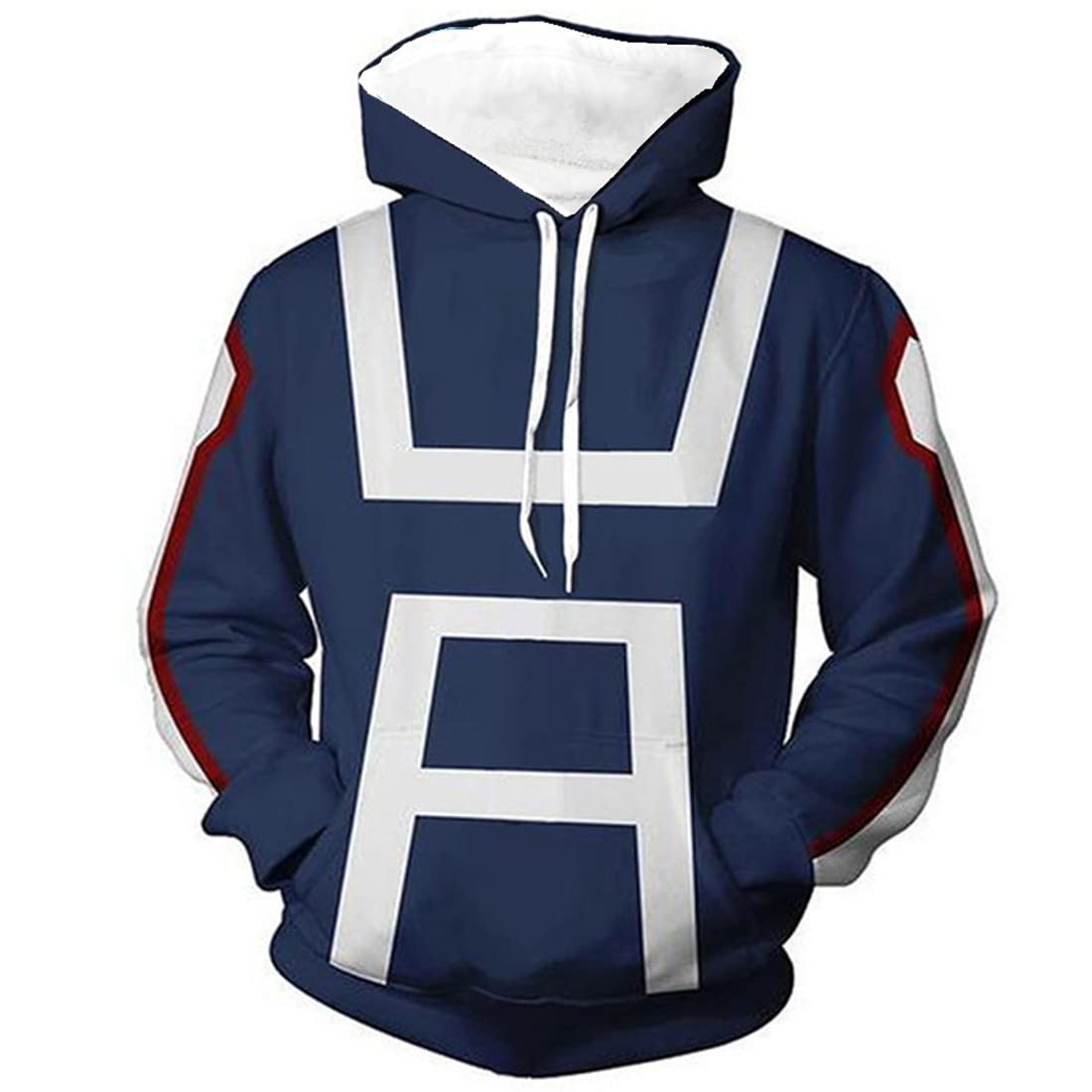 Academia Hoodies - Unisex Cosplay Costume Jacket for Adults | Perfect for Anime Conventions, Halloween & Casual Wear