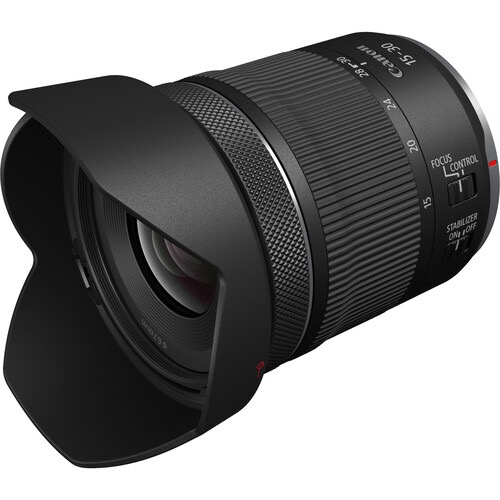 Canon RF 15-30mm f/4.5-6.3 IS STM Wide-Angle Zoom Lens for Full-Frame Mirrorless Cameras - Perfect for Landscape, Travel & Vlogging Photography