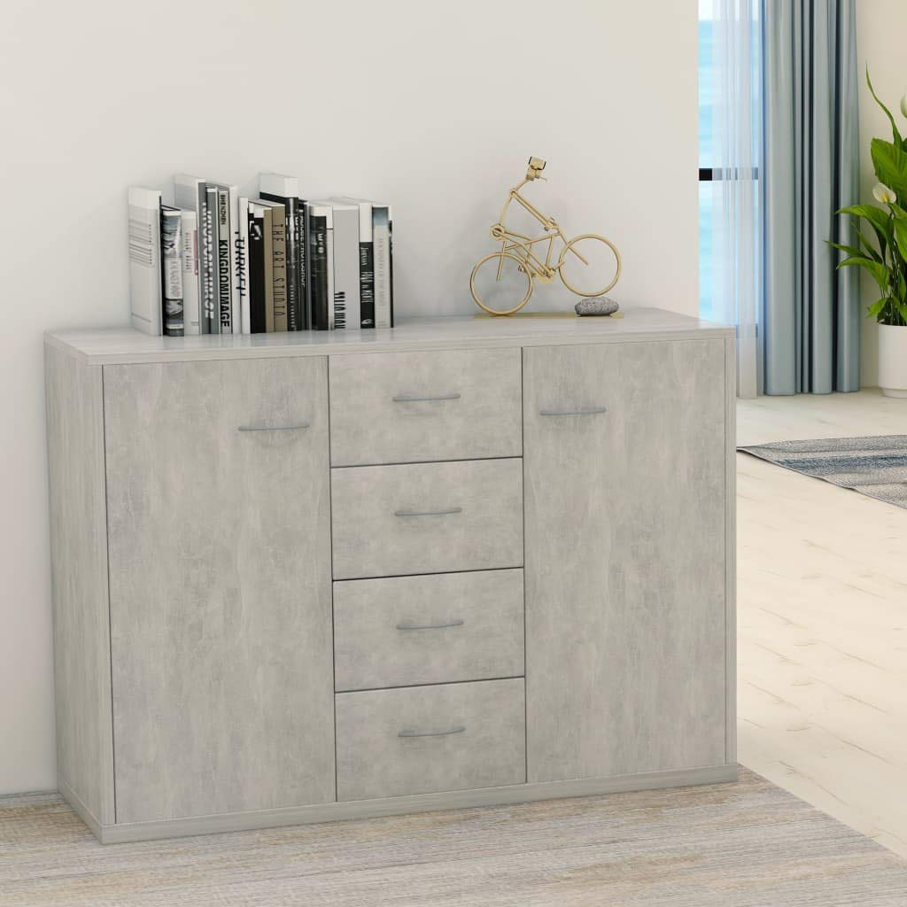 Modern Sideboard Buffet Cabinet with Drawers - Living Room Storage Furniture for Home Decor
