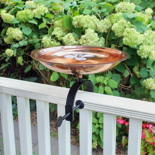 Beautiful Handcrafted Dogwood Birdbath for Garden - Attract Wild Birds with Natural Wood Outdoor Bird Feeder | Perfect for Backyard, Patio & Wildlife Garden Decor