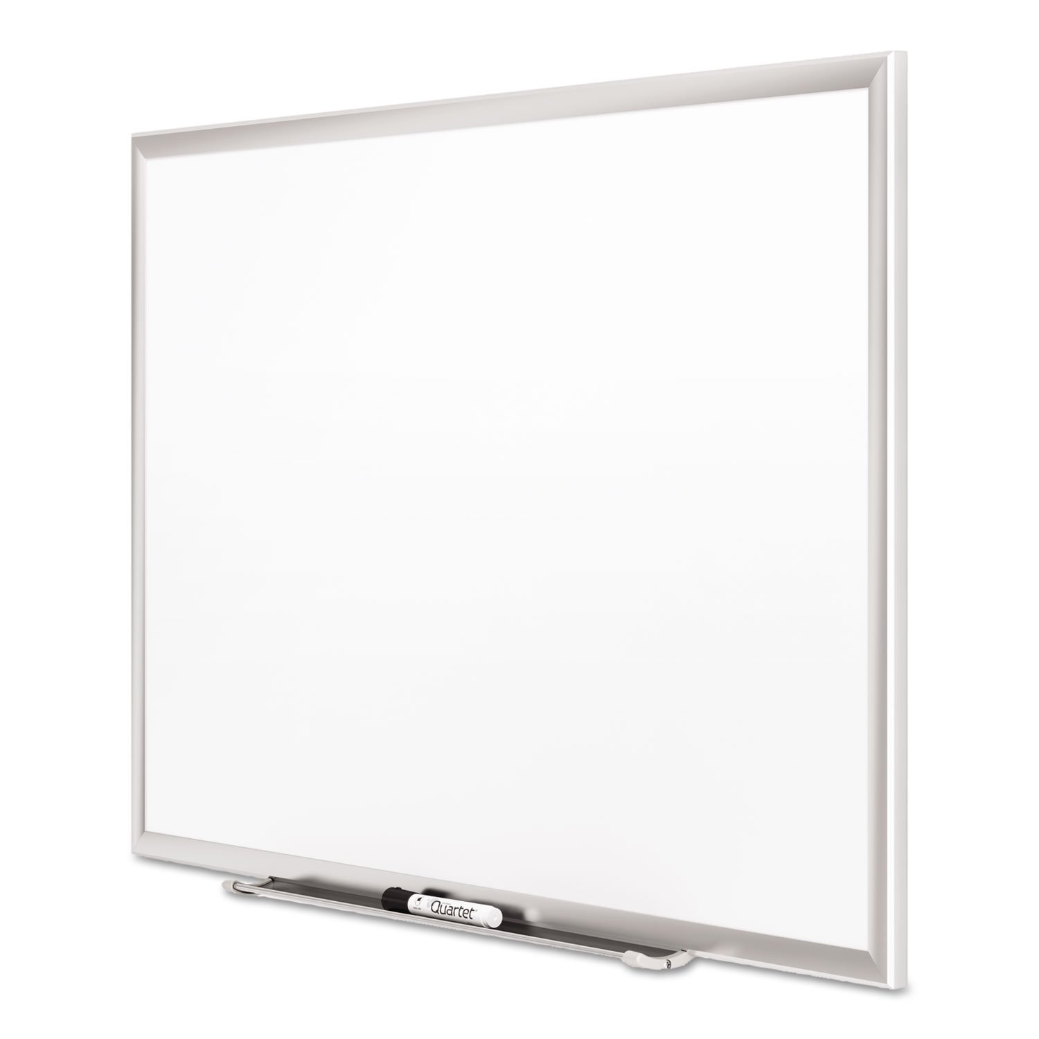 Quartet Magnetic Porcelain Whiteboard 5' x 3' - Premium Dry Erase Board with Silver Aluminum Frame for Office, Classroom & Home Use | Durable Whiteboard for Presentations & Notes (Model 2545)