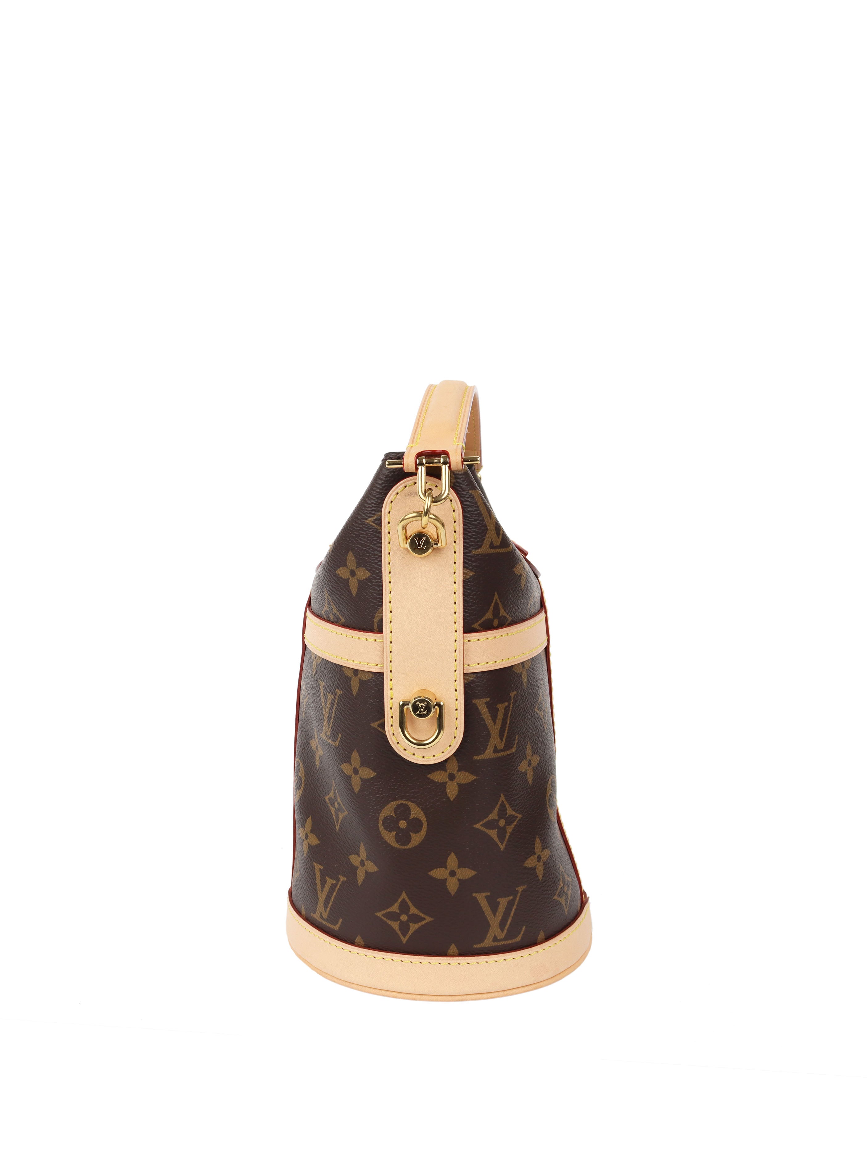 Authentic Louis Vuitton Monogram Duffle Bag for Travel & Gym - Luxury Designer Carryall with Spacious Storage for Men & Women