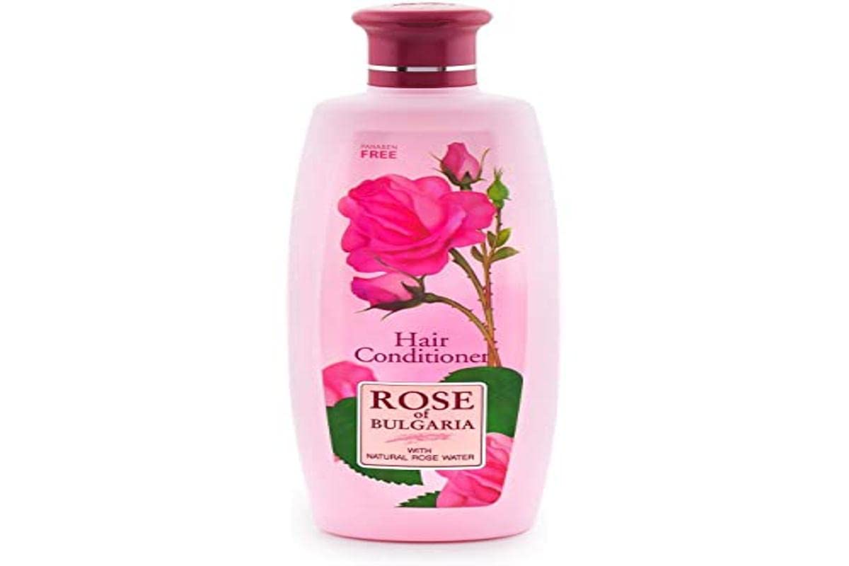 Biofresh Rose of Bulgaria Hair Conditioner with Rose Water for Dry & Damaged Hair – 330ml | Hydrating & Repairing Treatment for Color-Treated & Chemically Processed Hair – Perfect for Daily Use & Salon-Quality Care