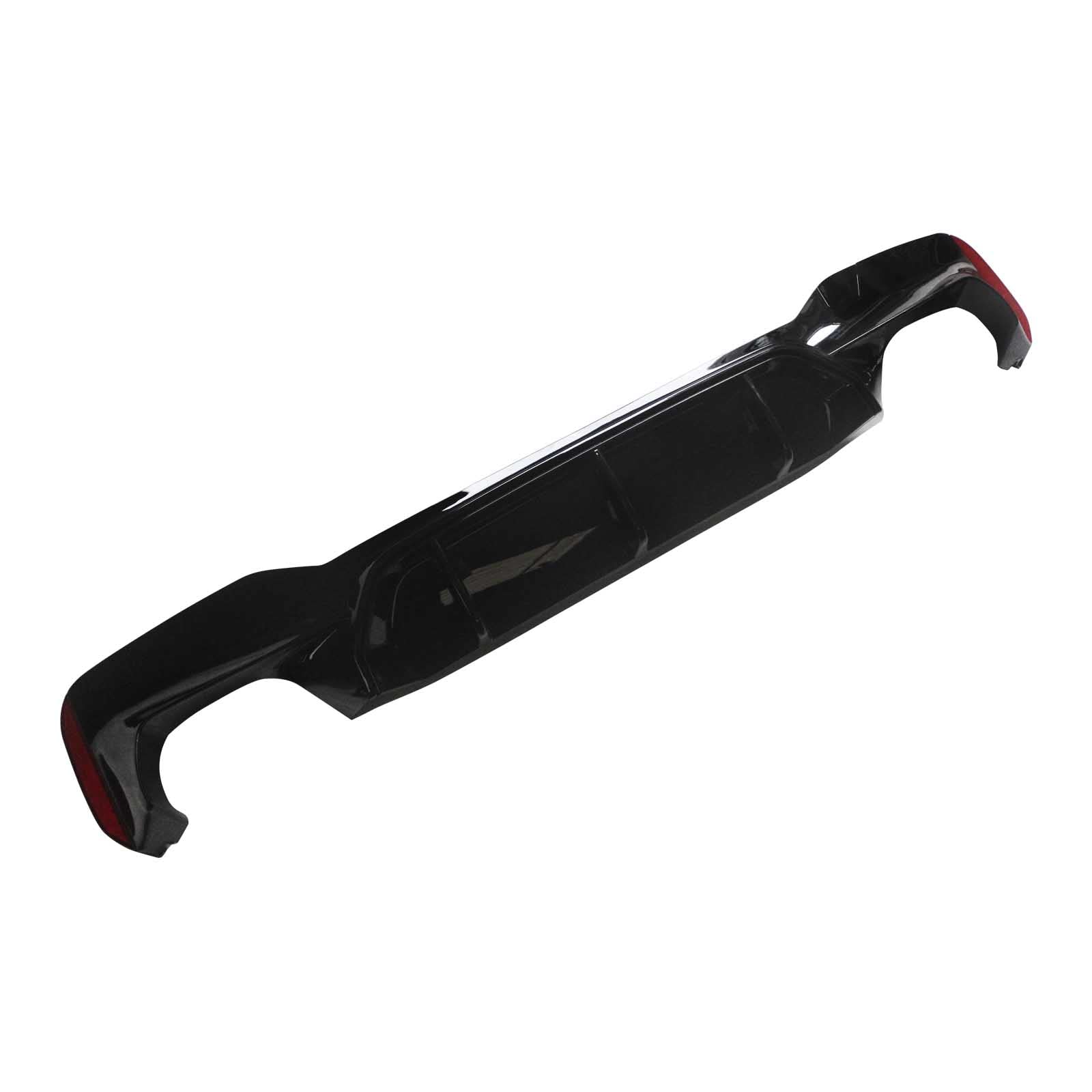 BMW 5 Series Rear Diffuser (2017-2023 G30 G31 G38) - M5 Style Gloss Black ABS Bumper Lip for M Sport Sedan | Enhances Aerodynamics & Sporty Look for Street or Track Performance