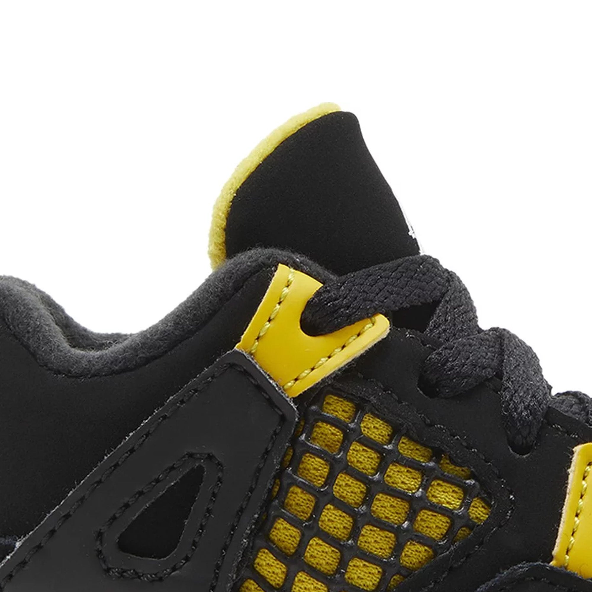 Air Jordan 4 Retro 'Yellow Thunder' TD Sneakers (2023) - Men's Basketball Shoes for Streetwear & Casual Style | Perfect for Sneaker Collectors & Fashion Enthusiasts