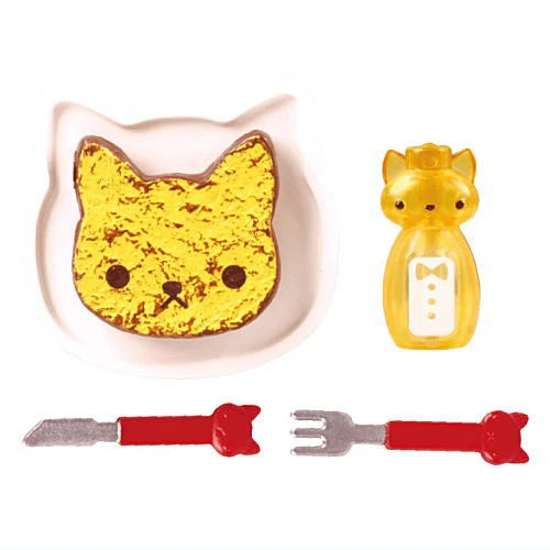 Nyanko Kitchen Vol. 01 Tarlin Miniature Doll Furniture Set - Cute Mini Kitchen Accessories for Dollhouse, DIY Crafts & Collectibles - Perfect for Doll Play, Room Decor & Gift Giving
