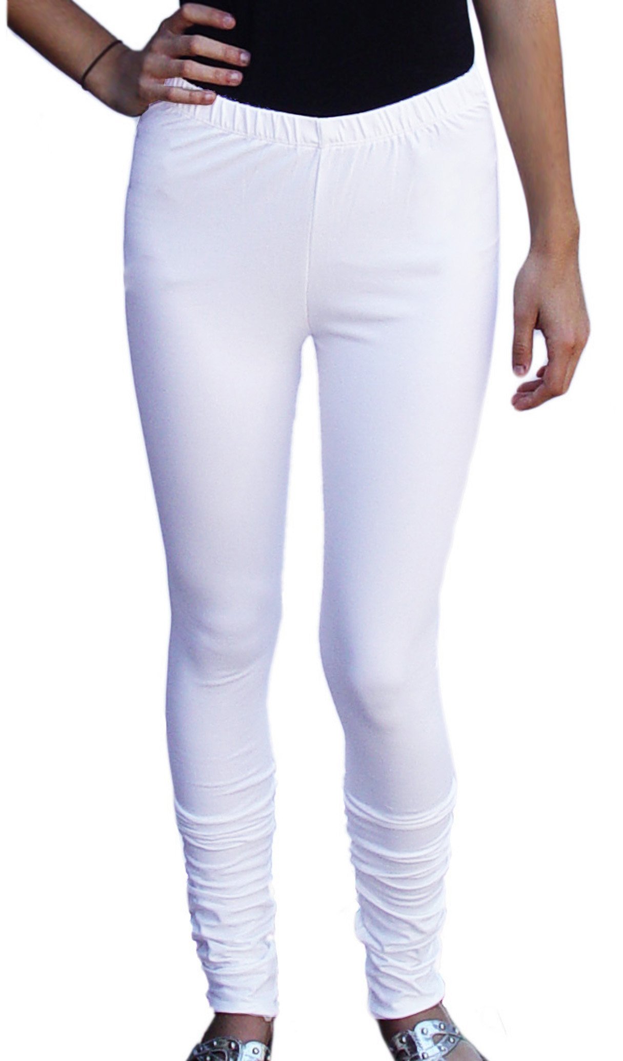 Best Ayurvastram Pure Cotton Jersey Extra Long Tall Leggings for Women - Soft Stretchy Comfort Fit Yoga Pants for Workout, Lounge & Everyday Wear