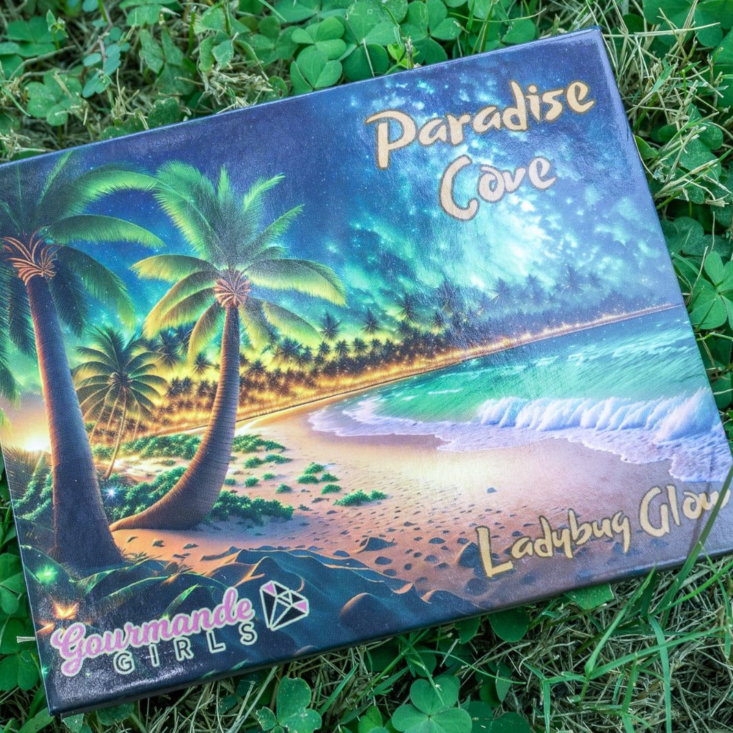 Paradise Cove Eyeshadow Palette - 18 Highly Pigmented Matte & Shimmer Shades for Day & Night Makeup Looks | Perfect for Parties, Weddings & Special Occasions