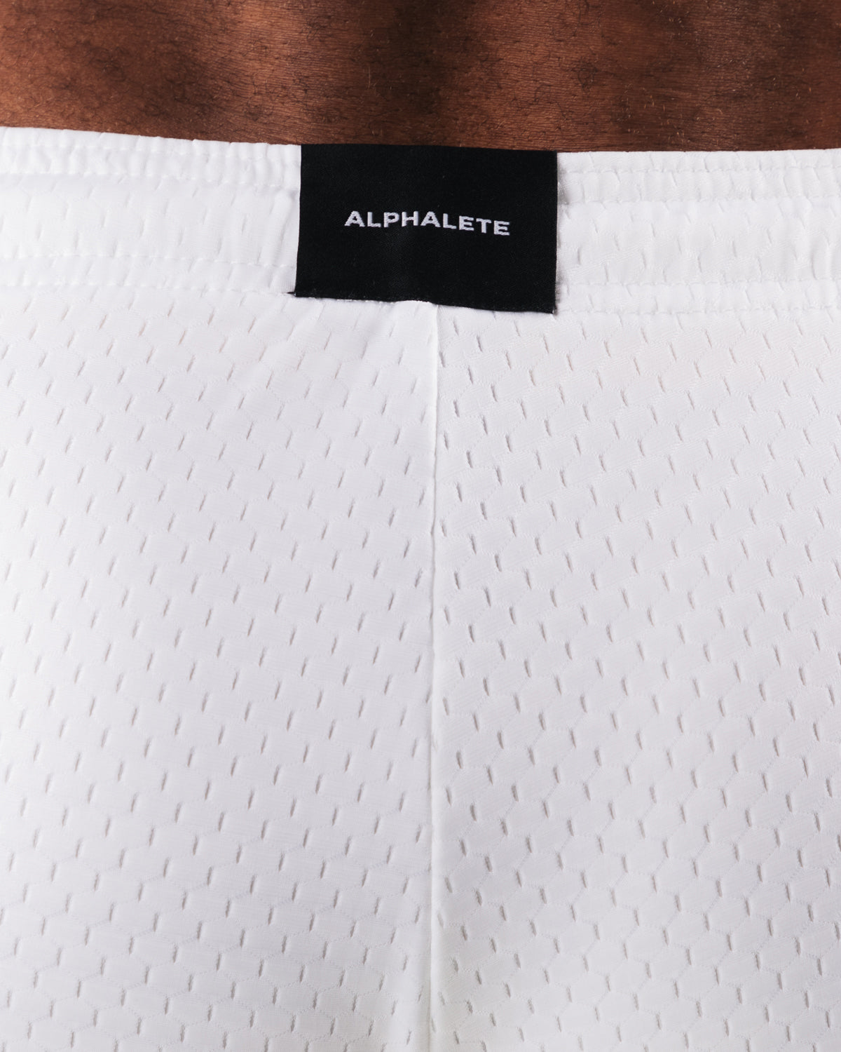AA Mesh Shorts 6 Inch - Breathable White Running Shorts for Men | Perfect for Gym, Jogging & Summer Workouts