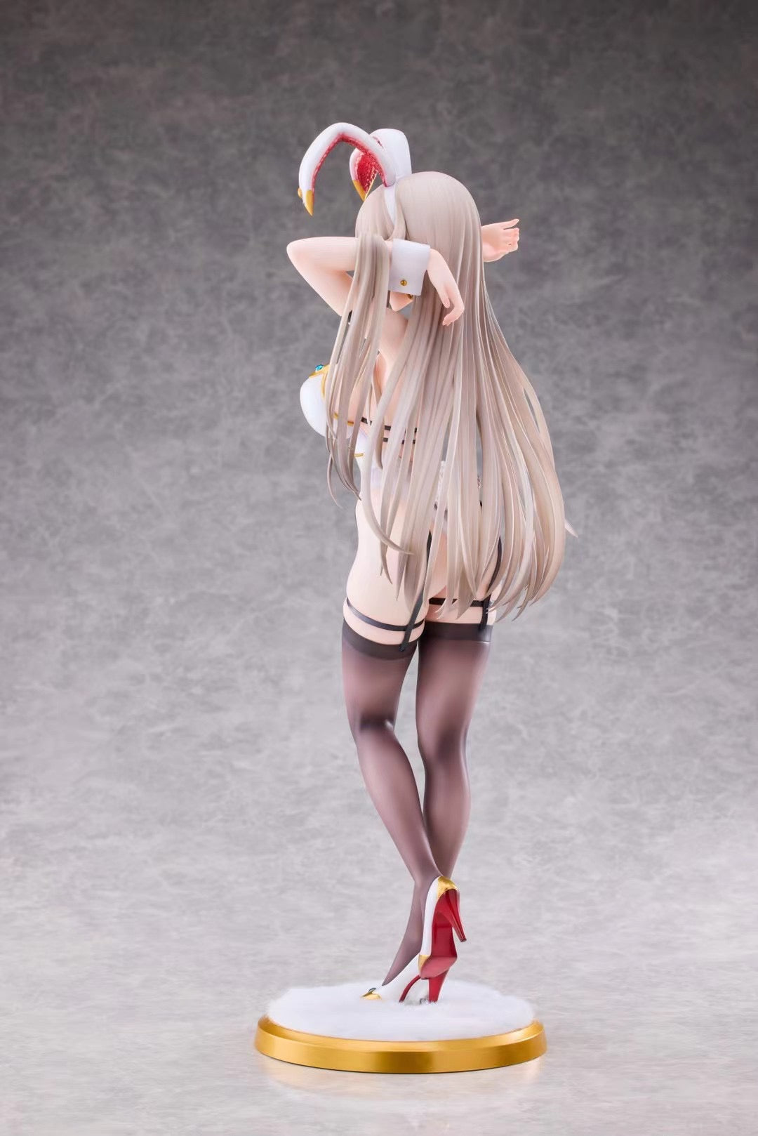 Otherwhere Studio OC The White Bunny Lady - Cute Anime Bunny Girl Figure for Collectors | Perfect for Display, Cosplay, and Gift Giving