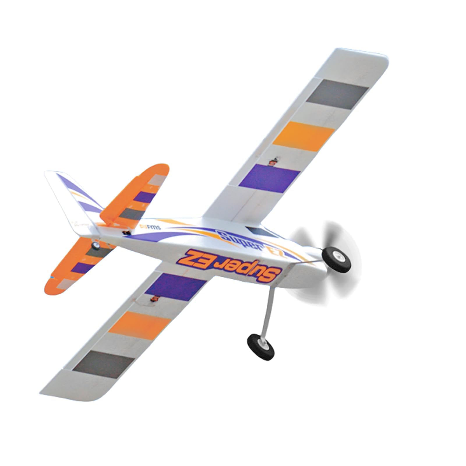 FMS RC Airplane for Adults - Super EZ Trainer V4 RTF Ready to Fly Remote Control Plane with Reflex Gyro System, 1220mm Wingspan, 4CH Water Sea Plane with Floats (Includes Transmitter, Receiver & Battery) - Perfect for Beginners, Water Landings & Outdoor RC Flying Adventures