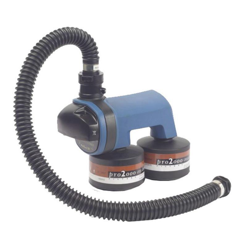 Scott Safety Proflow 2 SC 160 Powered Air Respirator with FH2 Full Flow Hood - Industrial Grade PAPR System for Chemical Protection, Dust & Particle Safety | Ideal for Construction, Painting, Healthcare & Hazardous Work Environments