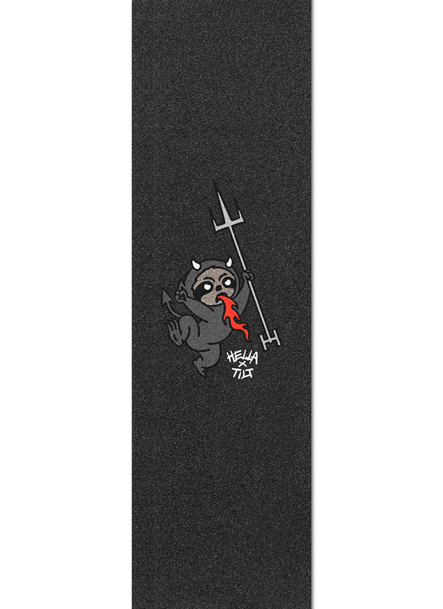 Hella x TiLT Oblation Grip Tape - Premium Skateboard Grip Tape for Enhanced Board Control - Perfect for Street Skating, Tricks, and Longboard Riding