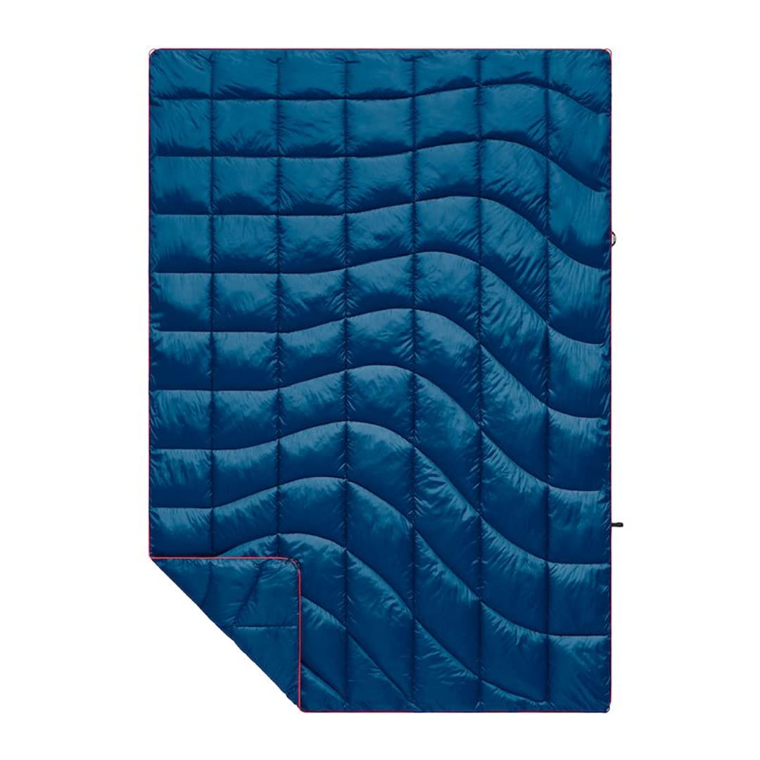 Rumpl NanoLoft Puffy Blanket - Ultra Lightweight & Compact Travel Blanket for Camping, Hiking, Picnics, Beach, Concerts | 52