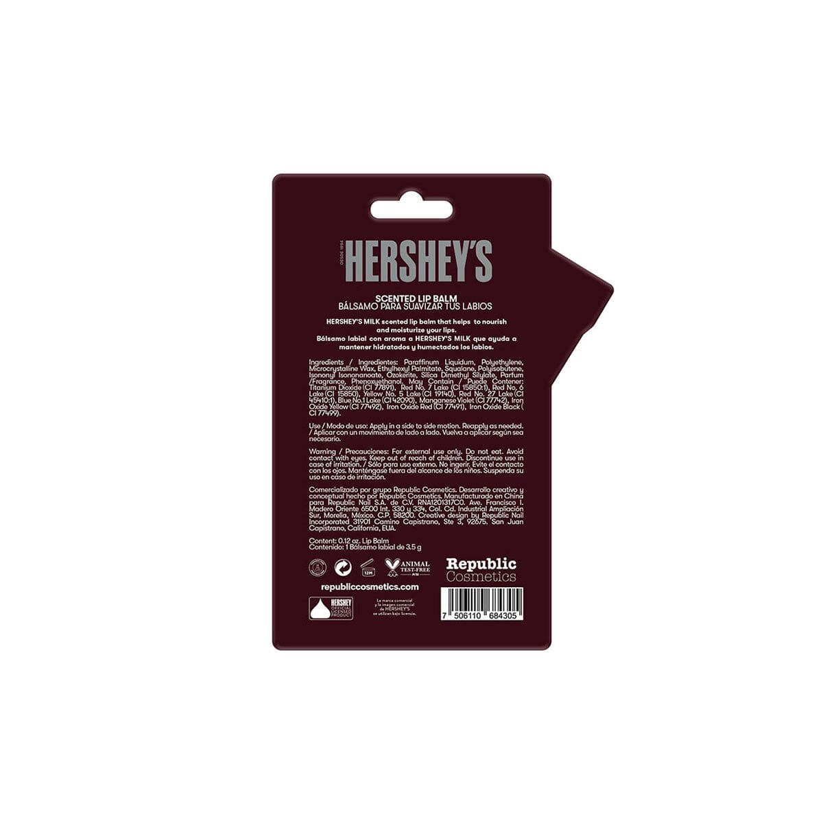Hershey's Milk Chocolate Lip Balm - Moisturizing & Nourishing for Dry Lips - Perfect for Winter, Outdoor Activities & Daily Hydration