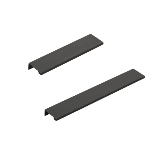 Oil Rubbed Bronze Dina Tab Finger Drawer Pulls - Vintage Style Cabinet Handles for Kitchen & Bathroom Cabinets, Dressers & Furniture Drawers