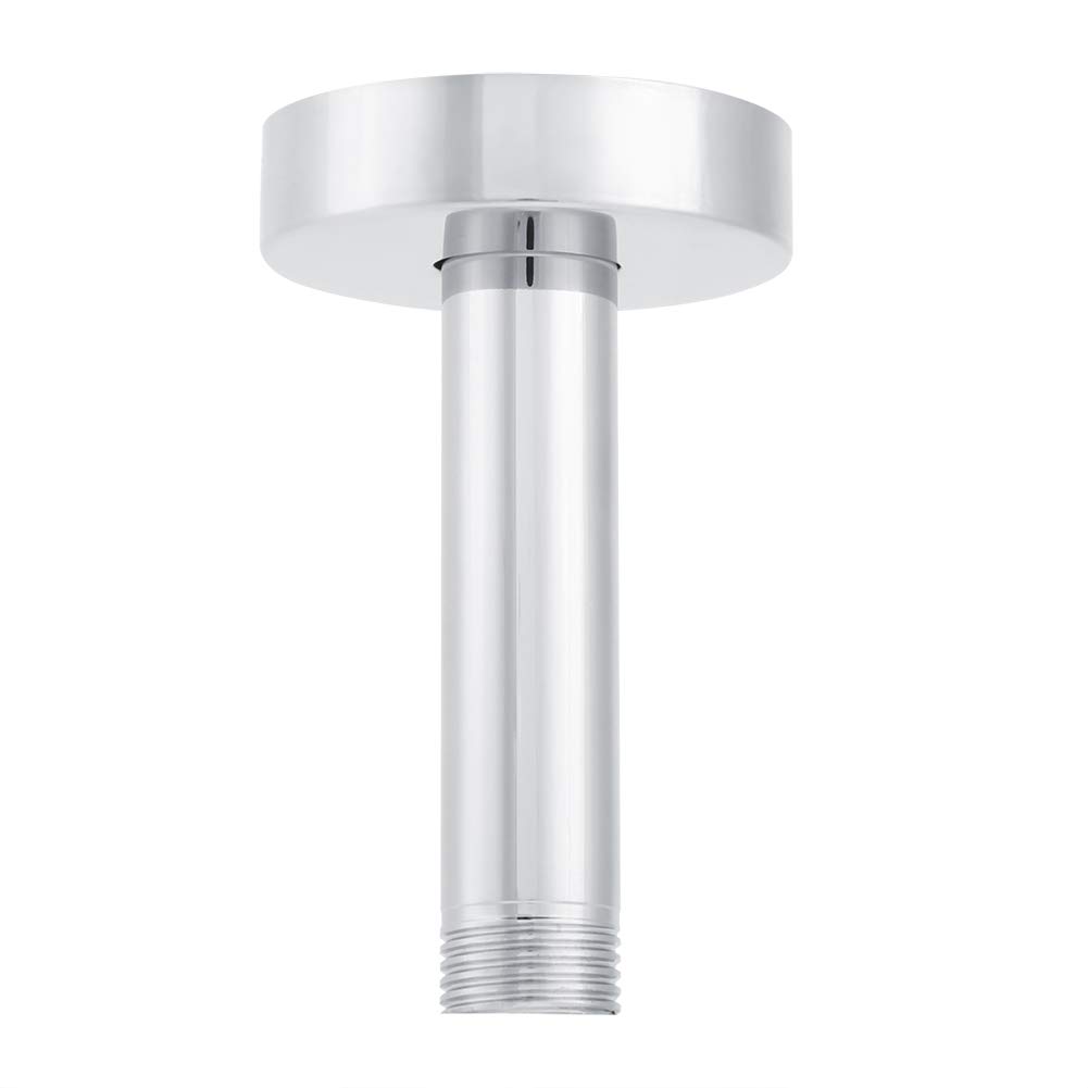Stainless Steel G1/2In Ceiling Mount Shower Arm - Adjustable Shower Extension for Bathroom & Toilet (Perfect for Small Spaces & Modern Bathroom Renovations)