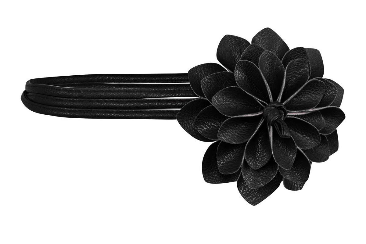TeeYee Women's Floral Waist Chain - Elegant Wedding Belt for Dresses, Rope & Skinny Waistbands | Perfect for Bridal, Prom & Formal Occasions