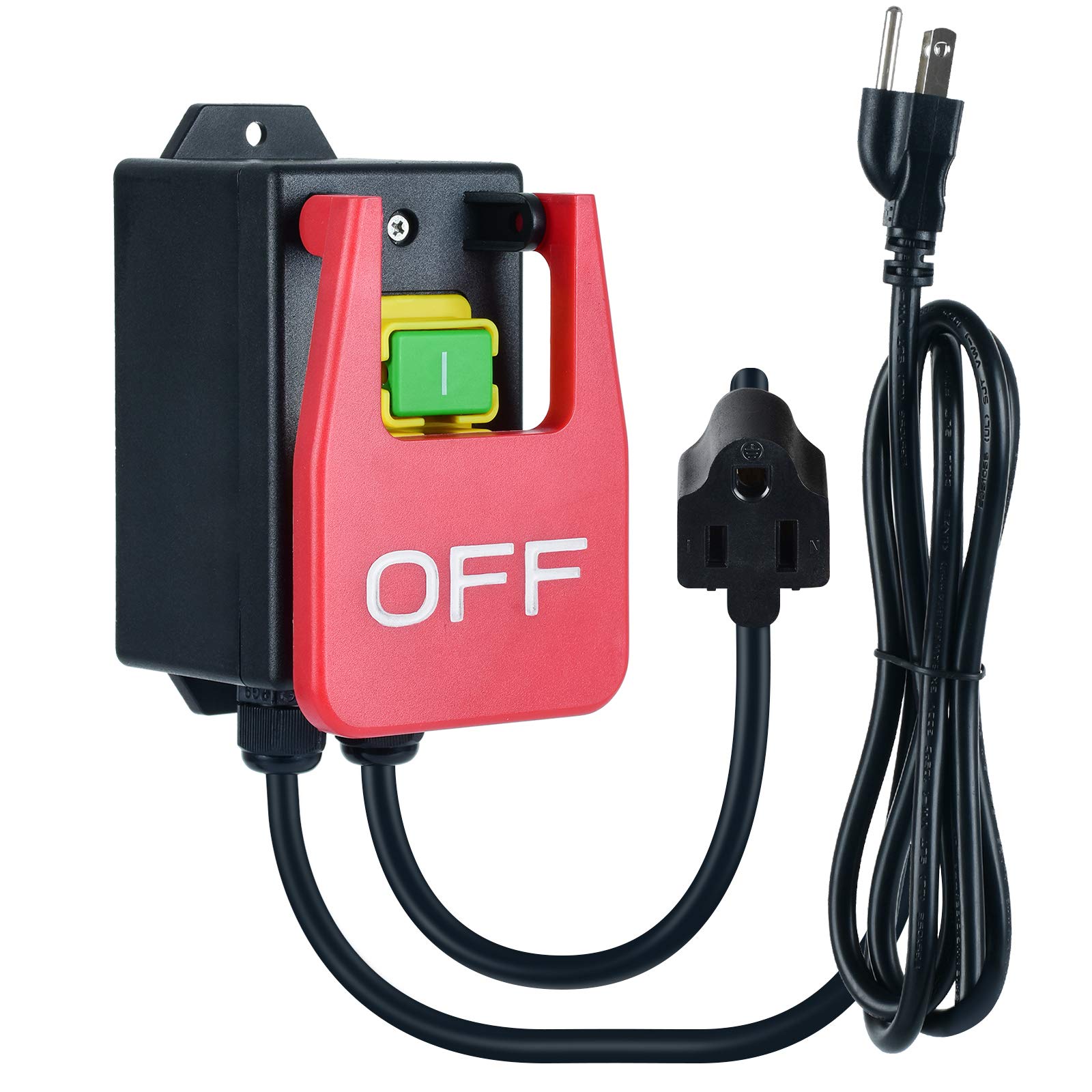 Automatic Vacuum Switch & Router Table Switch Combo - Dust Collection System for Woodworking Tools | Perfect for Workshop, Garage & DIY Projects