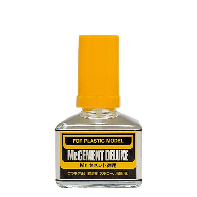 Mr Hobby Mr Cement Deluxe - Premium Plastic Model Glue for Scale Models, Miniatures & DIY Crafts - Perfect for Hobbyists, Model Builders & Craft Enthusiasts