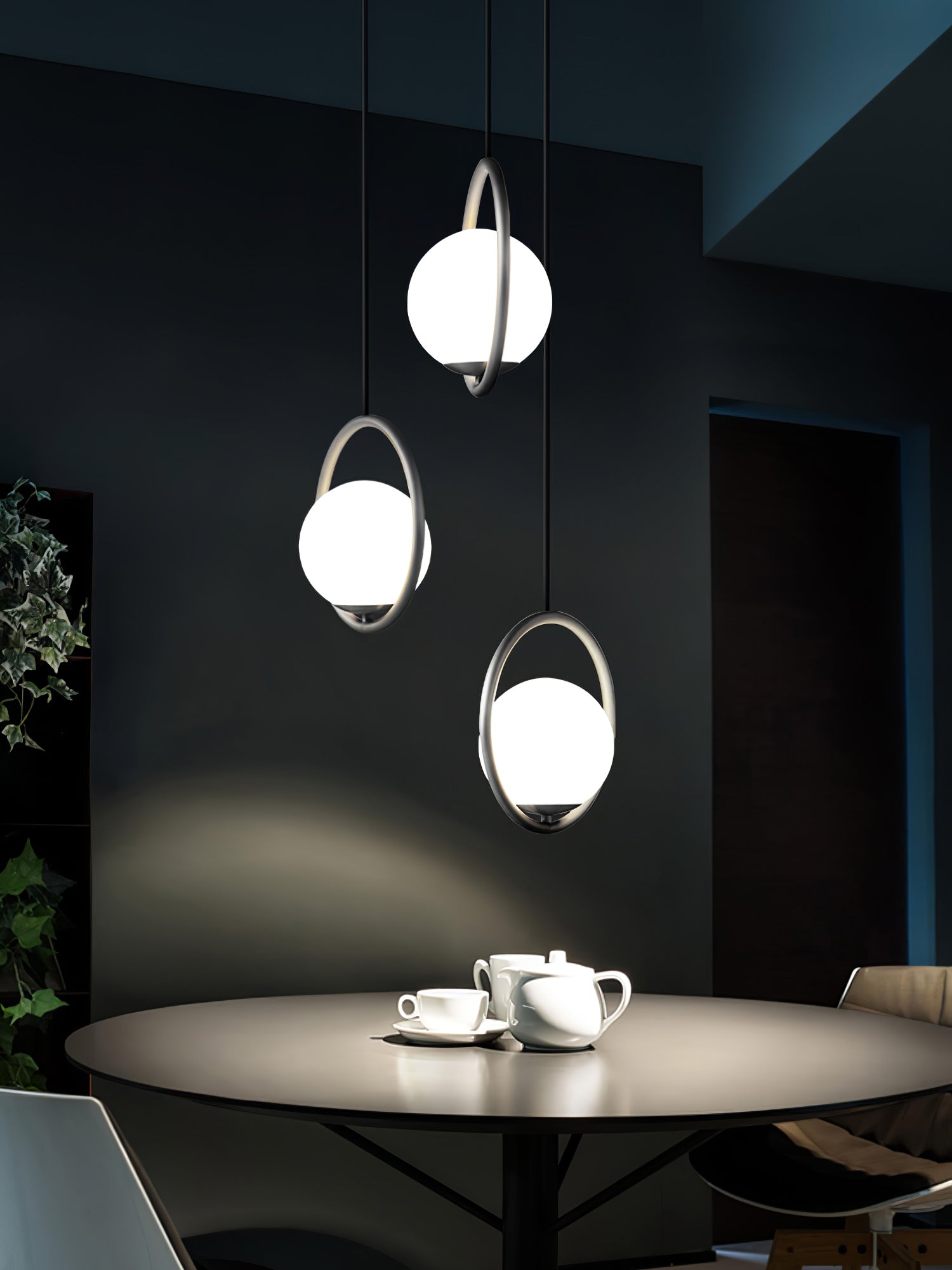 Mila Pendant Lamp - Modern Scandinavian Hanging Light Fixture for Dining Room, Kitchen Island & Bedroom Decor