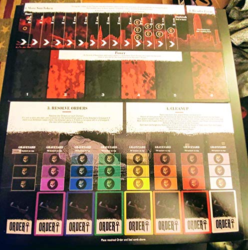 Vampire: The Masquerade - Blood Feud Mega Board Game | 4-32 Players Strategy Game | Perfect for Game Nights & Halloween Parties | Everything Epic