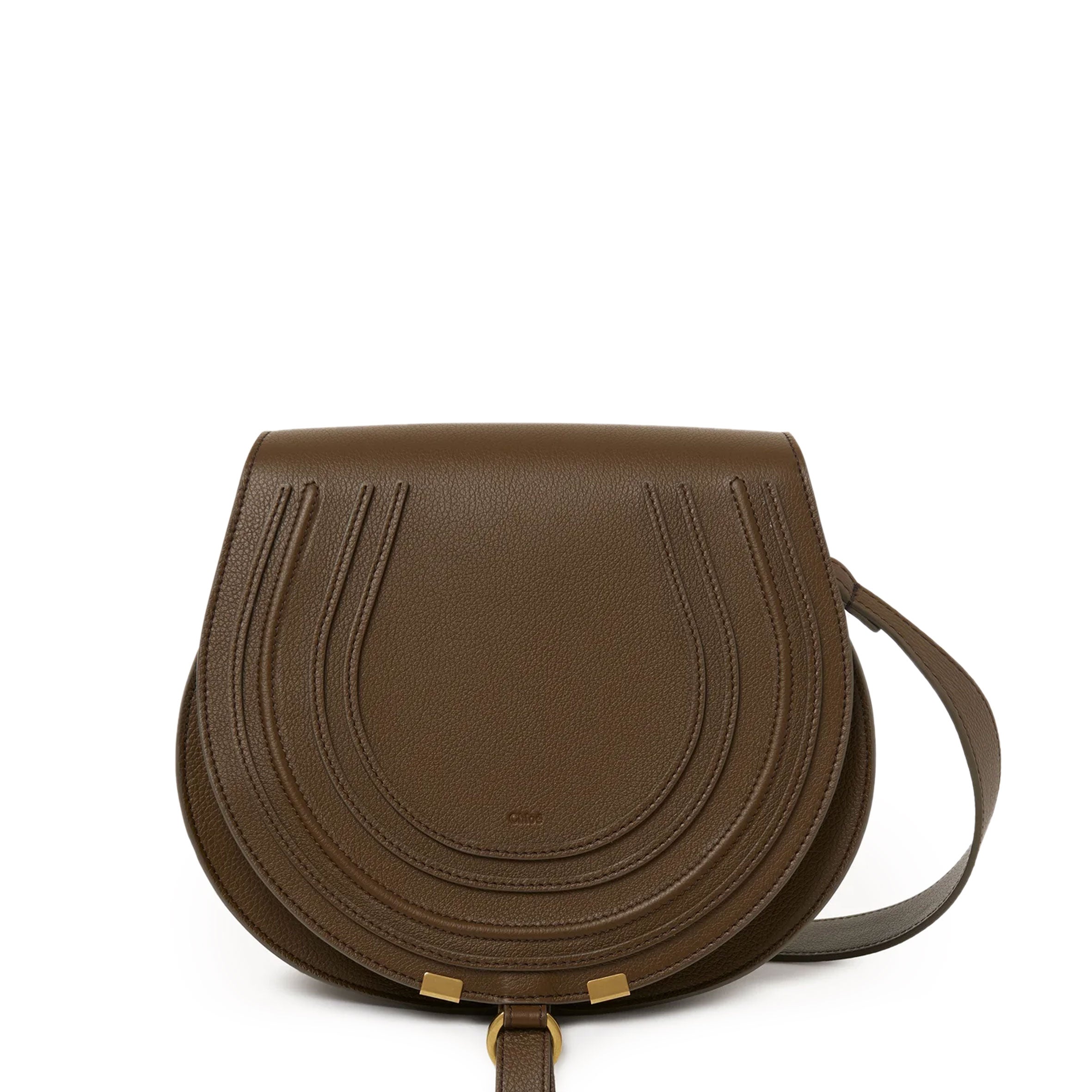 Marcie Small Satchel Handbag in Dark Khaki - Premium Leather Crossbody Purse for Women | Perfect for Work, Travel & Everyday Use