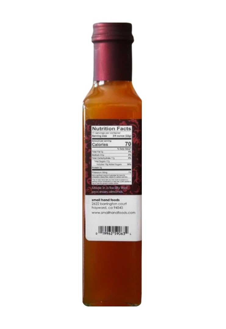 Small Hand Foods Passion Fruit Syrup - 8.5 oz Bottle | 100% Natural Fruit Flavoring for Cocktails, Mocktails, Desserts & Baking | Perfect for Home Bars, Cafes & Gift Giving