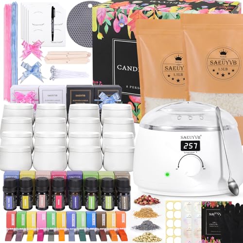 White Edition Candle Making Kit