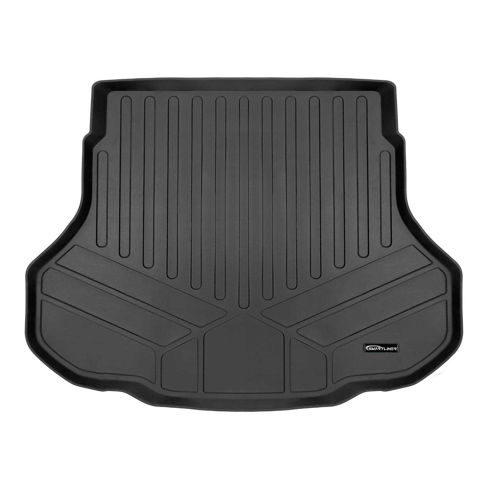 SMARTLINER Custom Fit All Weather Black Cargo Trunk Liner Mat for 2021-2025 Hyundai Elantra (Excludes GT Models) - Durable Protection for Luggage, Groceries & Outdoor Gear