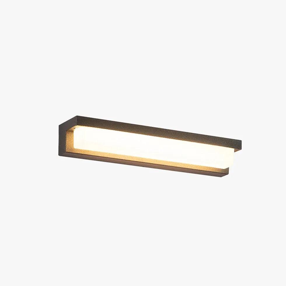 Modern Rectangular LED Outdoor Wall Lights - Waterproof & Energy-Efficient Exterior Lighting for Porch, Patio, Garden, and Garage