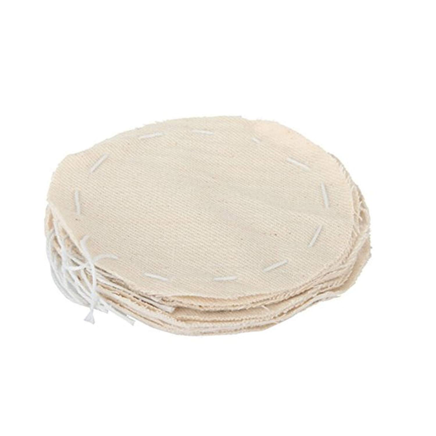 YouU 10-Pack Coffee Siphon Cloth Replacement Filters - Compatible with Hario, Yama & Most Vacuum Siphon Coffee Makers - Perfect for Home Baristas & Coffee Enthusiasts - Ideal for Brewing Premium Pour-Over Coffee at Home or in Cafés